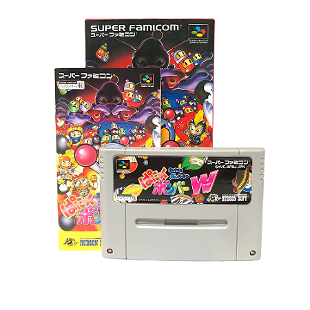 Jogo Super Bomberman: Panic Bomber W - SNES (Japonês)