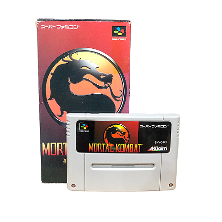 Jogo Mortal Kombat: Competition Edition - SNES (Japonês)