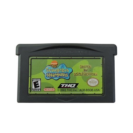 Jogo SpongeBob SquarePants: Battle for Bikini Bottom - GBA