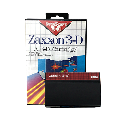 Jogo Zaxxon 3-D - Master System