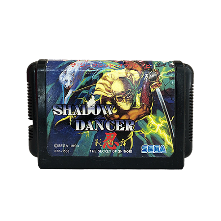 Jogo Shadow Dancer - Mega Drive (Japonês)