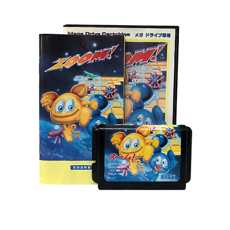Jogo Zoom! - Mega Drive (Japonês)