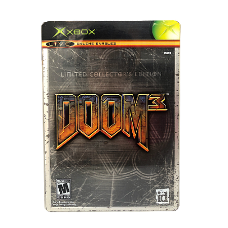 Jogo Doom 3 (SteelCase) - Xbox
