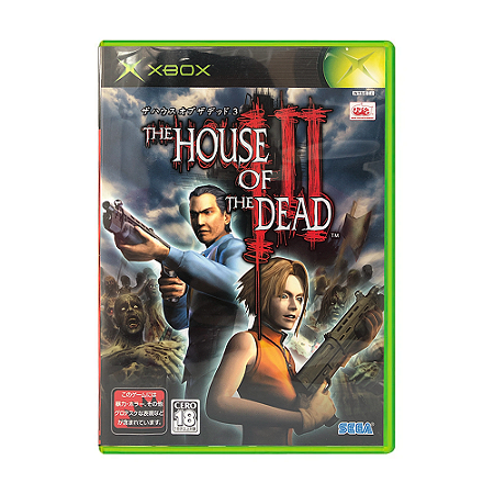 Jogo The House of the Dead III - Xbox (Japonês)
