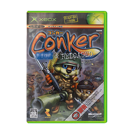 Jogo Conker: Live & Reloaded - Xbox (Japonês)