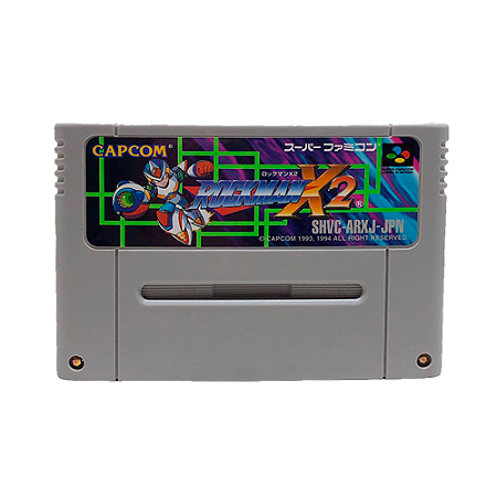 Jogo Mega Man X2 / Rockman X2 - SNES (Japonês)