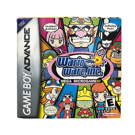 Jogo WarioWare, Inc.: Mega Microgame$! - GBA