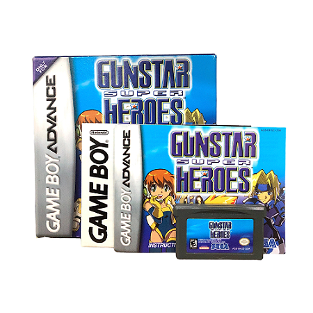 Jogo Gunstar Super Heroes - GBA