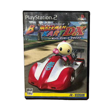 Jogo Bomberman Kart DX - PS2 (Japonês)