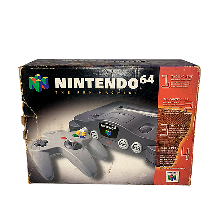 Console Nintendo 64 Cinza - Nintendo