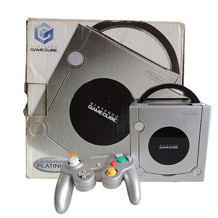 Console Nintendo GameCube Prata (Limited Edition Platinum) - Nintendo