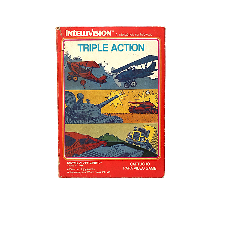 Jogo Triple Action - Intellivision