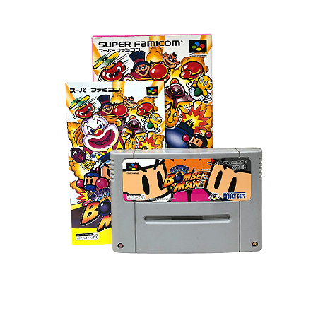 Jogo Super Bomberman - SNES (Japonês)