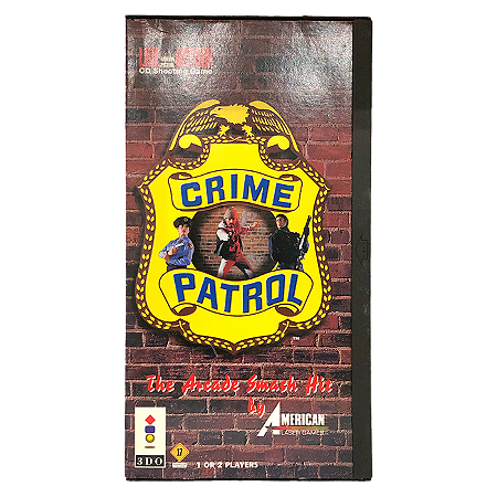 Jogo Crime Patrol - 3DO (Long Box)