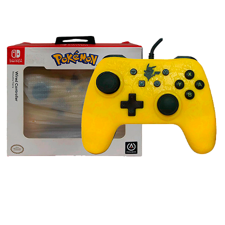 Joy-Con PowerA Comfort Grip Nintendo Switch Personalizado Pikachu