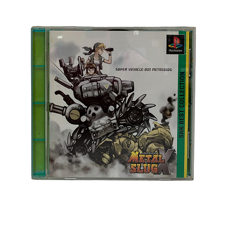 Jogo Metal Slug X - PS1 (Japonês)