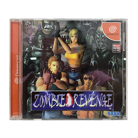 Jogo Zombie Revenge - DreamCast (Japonês)