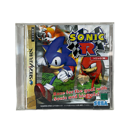 Jogo Sonic R - Sega Saturn (Japonês)