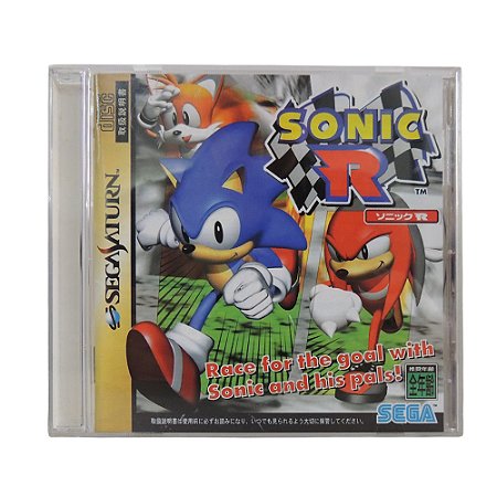 Jogo Sonic R - Sega Saturn (Japonês)