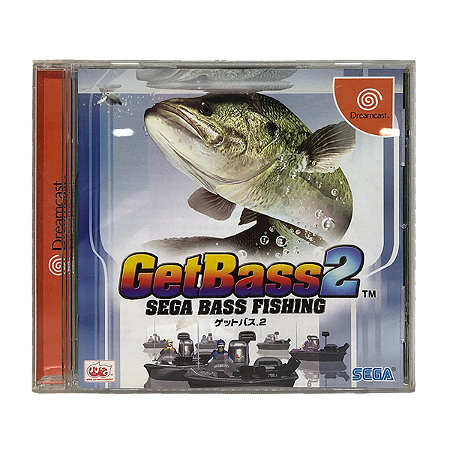 Jogo Sega Bass Fishing 2 - DreamCast (Japonês) - MeuGameUsado