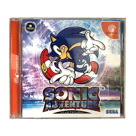 Jogo Sonic Adventure - DreamCast (Japonês)