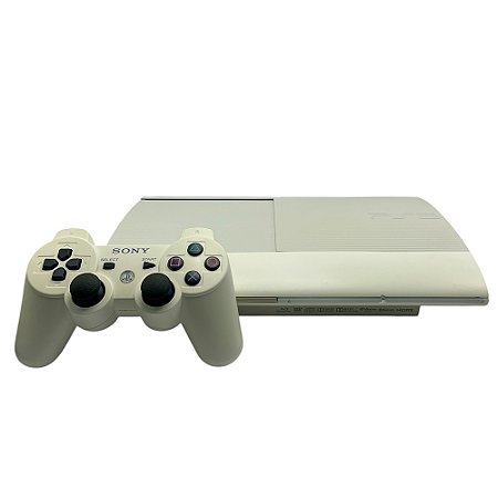 Console PlayStation 3 Super Slim 500GB Branco - Sony
