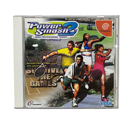 Jogo Tennis 2K2 - DreamCast (Japonês)