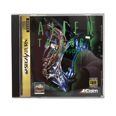 Jogo Alien Trilogy - Sega Saturn (Japonês)