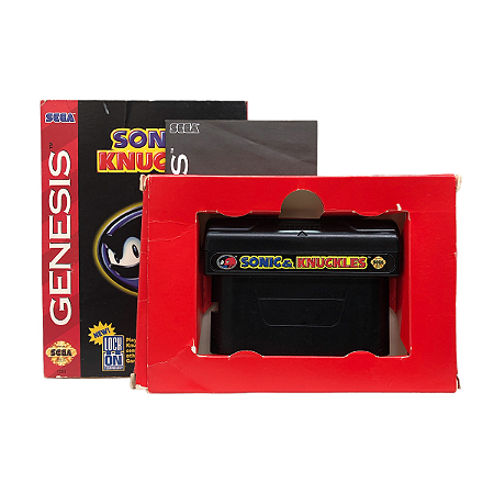Jogo Sonic & Knuckles - Mega Drive
