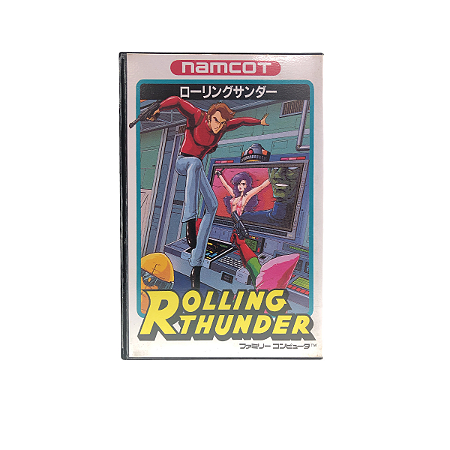 Jogo Rolling Thunder - NES (Japonês)