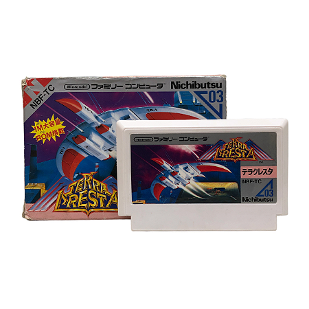 Jogo Terra Cresta - NES (Japonês)
