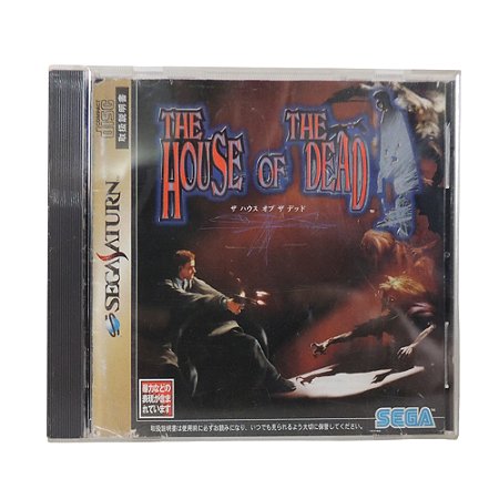 Jogo The House of the Dead - Sega Saturn (Japonês)
