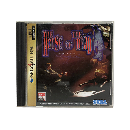 Jogo The House of the Dead - Sega Saturn (Japonês)