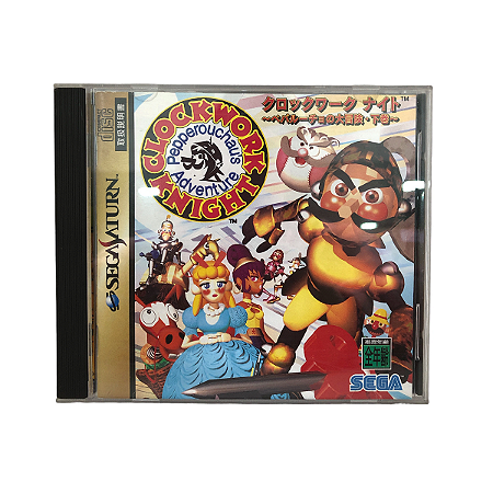 Jogo Clockwork Knight: Pepperouchou no Daibouken - Sega Saturn (Japonês)