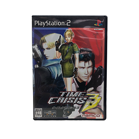 Jogo Time Crisis 3 - PS2 (Japonês)