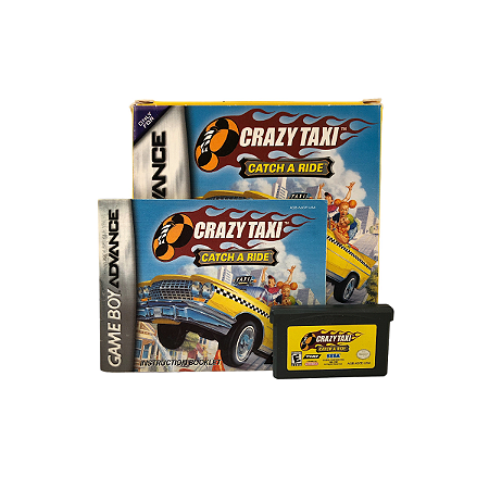 Jogo Crazy Taxi: Catch a Ride - GBA