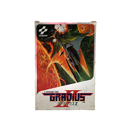 Jogo  Gradius II - NES (Japonês)