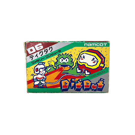 Jogo Dig Dug - NES (Japonês)