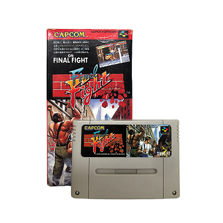 Jogo Final Fight - SNES (Japonês)