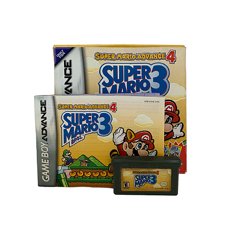 Jogo Super Mario Advance 4: Super Mario Bros. 3 - GBA
