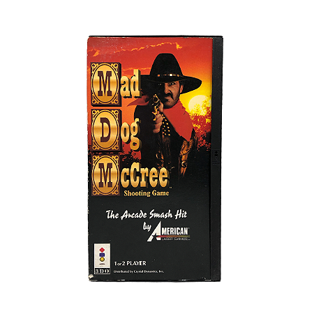 Jogo Mad Dog McCree - 3DO (Long Box)
