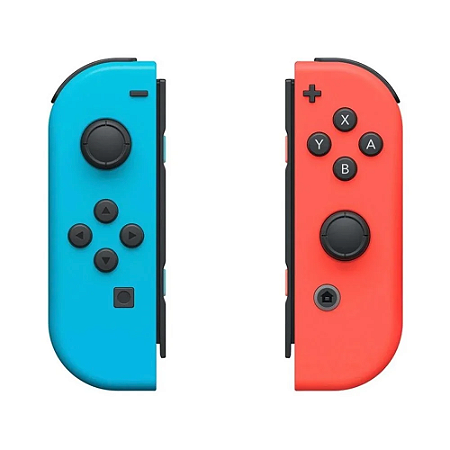 Controle Nintendo Joy-Con (Direito e Esquerdo) Colorido - Switch