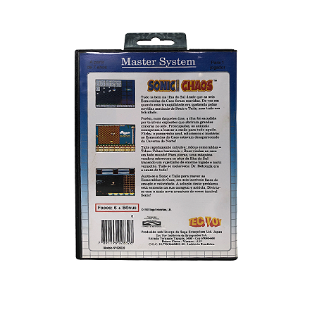 Jogo Sonic the Hedgehog Chaos - Master System - MeuGameUsado