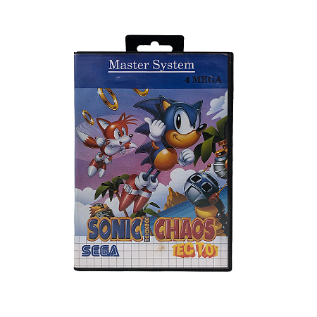 Jogo Sonic the Hedgehog Chaos - Master System - MeuGameUsado