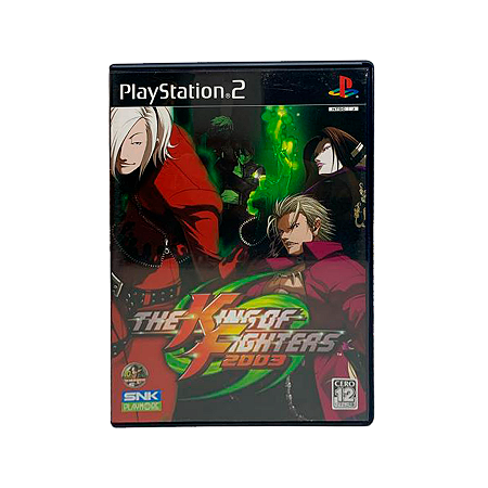 Jogo The King of Fighters 2003 - PS2 (Japonês)
