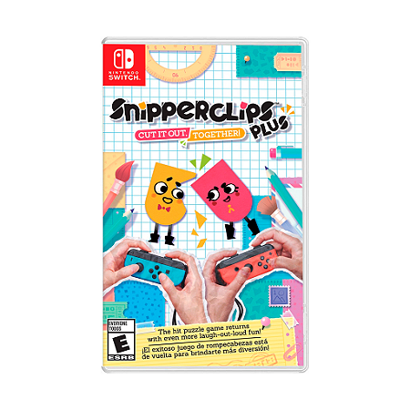 Jogo Snipperclips - Cut it out, together! - Switch