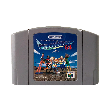 Jogo Pilotwings 64 - N64 (Japonês)