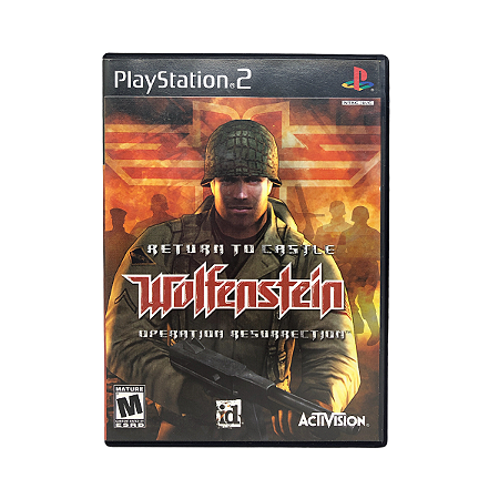 Jogo Return to Castle Wolfenstein: Operation Resurrection - PS2
