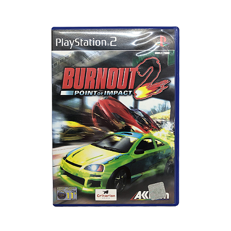 Jogo Burnout 2: Point of Impact - PS2 (Europeu)