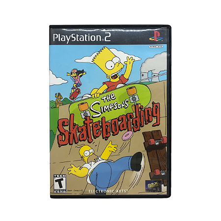 Jogo The Simpsons Skateboarding - PS2